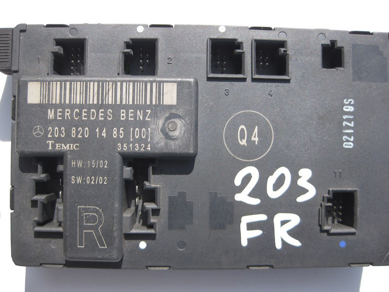 Mercedes-Benz  A2038201485 Блок керування передніх правих дверей C-class W203 C-class S203 CL203 Sportcoupe CLC C203 Одеса - фото 2