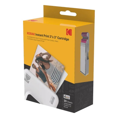 Фотопапір Kodak Instant Print 3x3&quot; *30p, for Mini 3 Retro, Mini Shot 3 (ICRG-330) Вінниця - фото 1