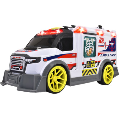 Спецтехника Dickie Toys Функциональный автомобиль Скорая помощь с аксессуарами со звуком и световыми эффектами 41 см (3307003) Вінниця - фото 1
