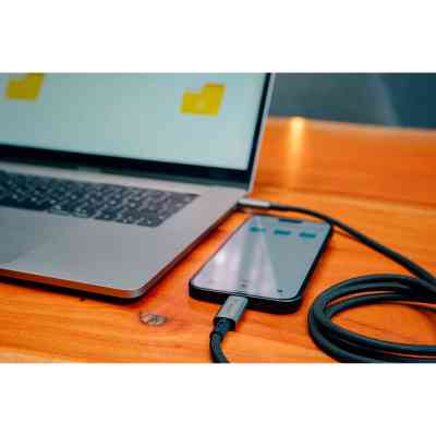 Дата кабель USB-C to USB-C 1.2m 240W black Verbatim (31847) Вінниця