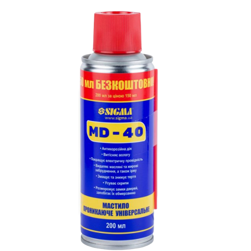Мастило універсальне 200мл проникаюче MD-40 SIGMA Житомир