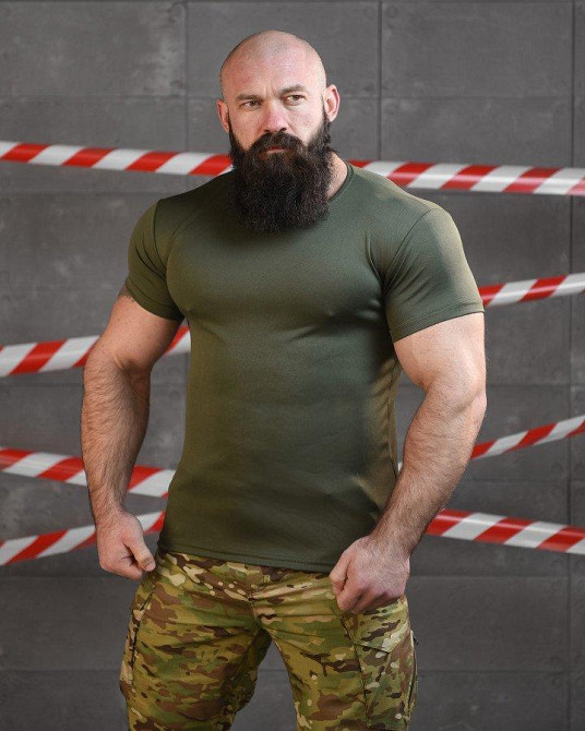 Тактическая потоотводящая футболка SABUR МИНОМЕТ ВТ5080 Одесса - изображение 1