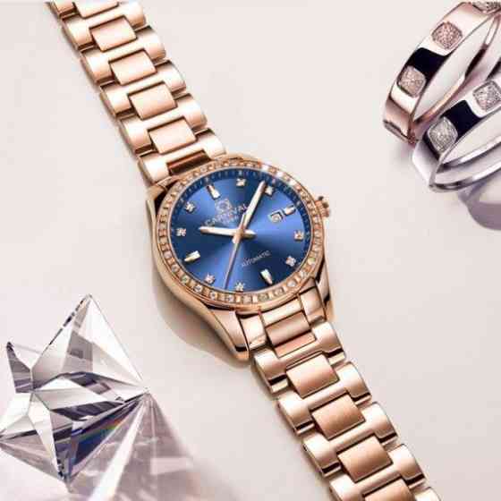 Жіночий механічний класичний годинник Carnival Maldives Київ