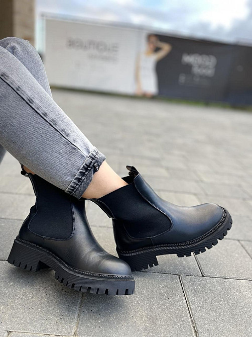 Lonza Черевики жіночі LONZA 382-3561 чорні (зима, шкіра натуральна) (5184) 37 Коломыя - изображение 1