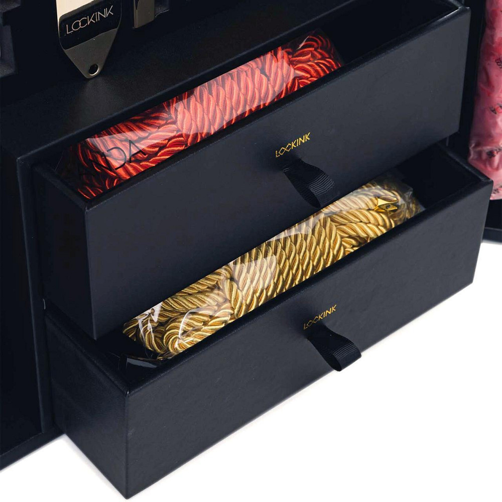 БДСМ-набор LOCKINK All-in-1 BDSM Play Kit - Crocodile Leather Sex Aura Киев - изображение 6