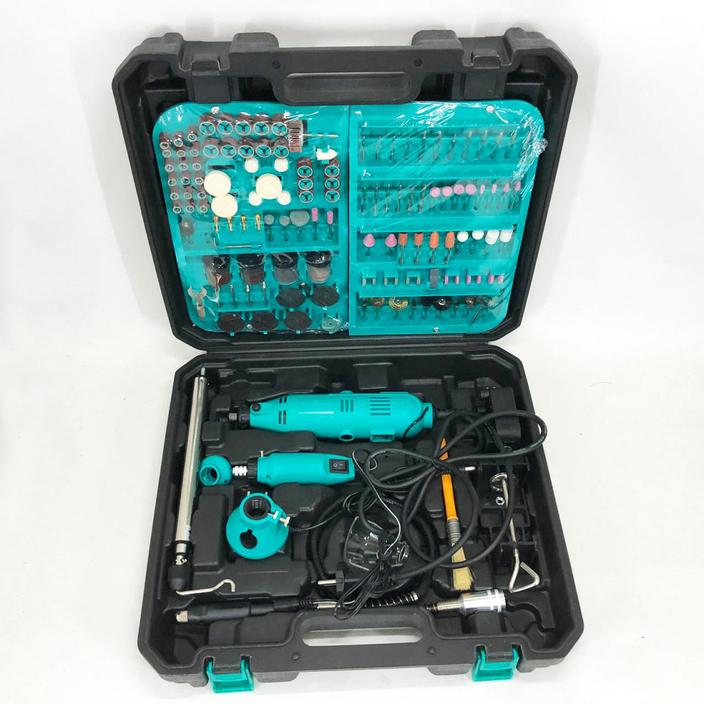 Ручний електричний гравер + гравер Mini 12V з 236 насадками, електричний електричний міні, Дриль гравер LS-69 Львів - фото 19