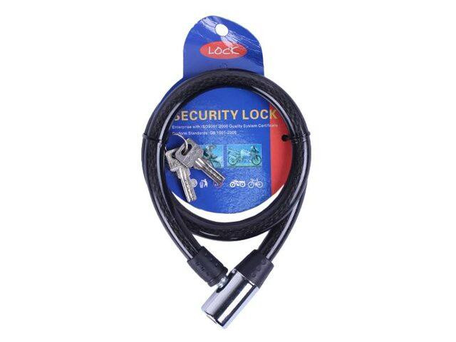 Замок протиугінний ZX1209 , тросовий, 15 мм*800 мм (під ключ) Мукачево - фото 2