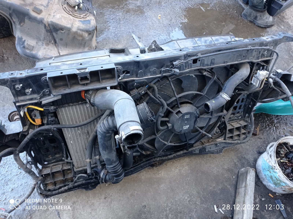 Оригинальный диффузор радиатора в сборе для Kia Sorento 2014–2020. Киев - изображение 1