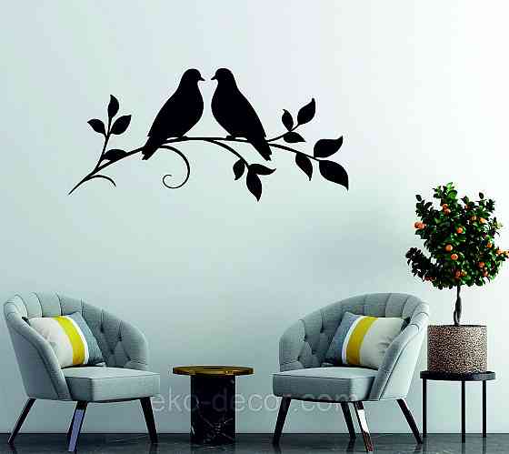 Декоративное настенное Панно «Две птички», Декор на стену Киев