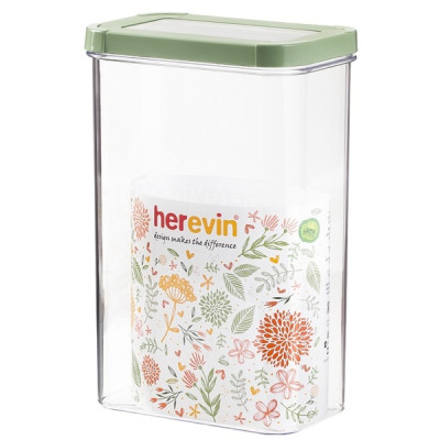 Пищевой контейнер Herevin Storage Canister-Green-Peach 2.5 л (161208-100) Винница - изображение 1
