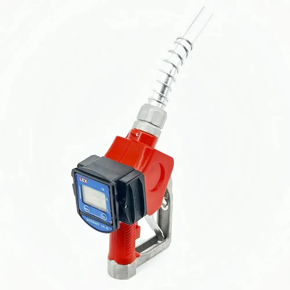 Заправка дизеля з точністю: LEX LXDFG01 – пістолет з лічильником і LCD дисплеєм Львів - фото 1