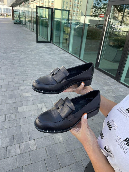 Sothby 's Туфлі жіночі Sothby 's M-595/2 чорні (весна-осінь, шкіра натуральна) (2977) 36р.37р.3 Коломия - фото 4