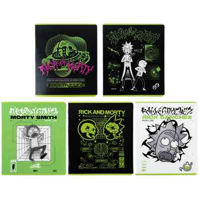 Зошит Kite Rick and Morty 48 аркушів, клітинка (RM24-259) Вінниця