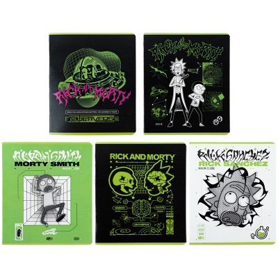 Зошит Kite Rick and Morty 48 аркушів, клітинка (RM24-259) Вінниця - фото 1
