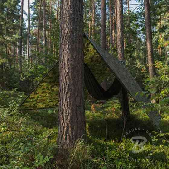 Тент камуфляж 6х12м, 90 г/м² Bradas, Польша Киев