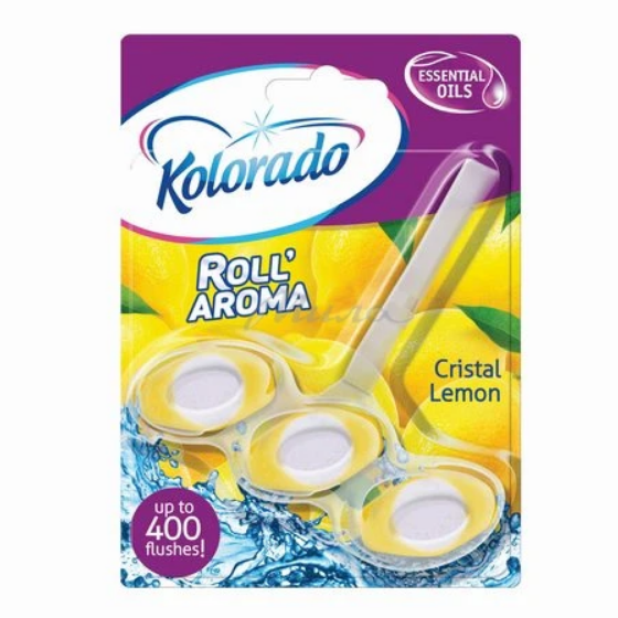 Блок туалетний Roll Aroma Cristal Lemon KOLORADO Житомир - изображение 1