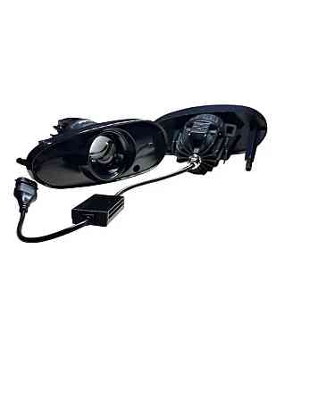 Комплект протитуманних LED фар BL Daewoo Lanos лінза біло/жовтий колір 6000K 80W 12V ПТФ FOG Харків