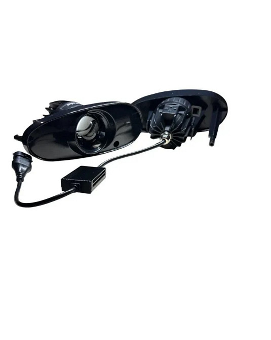 Комплект протитуманних LED фар BL Daewoo Lanos лінза біло/жовтий колір 6000K 80W 12V ПТФ FOG Харків - фото 3