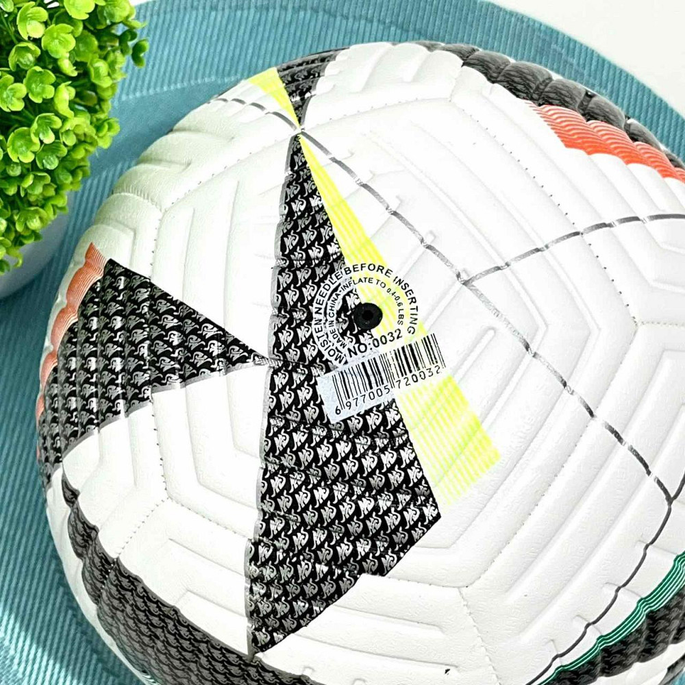 М'яч футбольний розмір 5 400-420г TPE термопластичний еластомер Біло-зелений (MS 4295) Чернигов - изображение 7