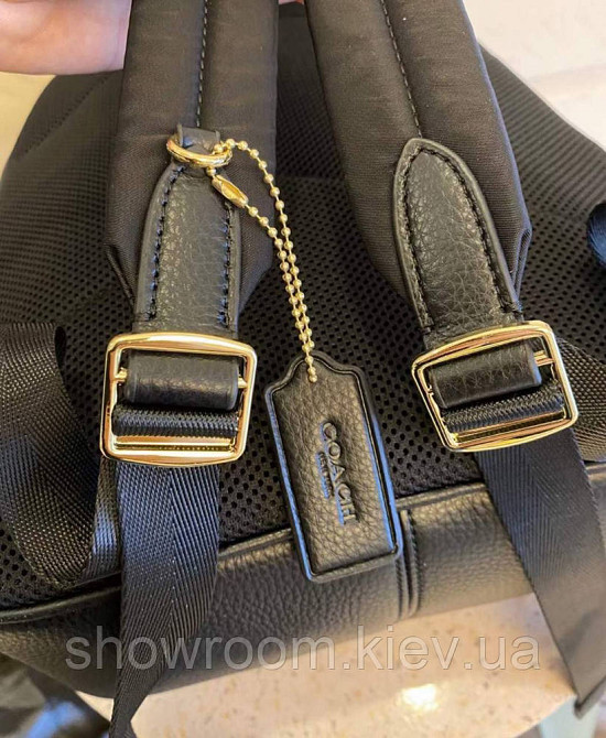 Женский брендовый рюкзак Coach Court (5671) Lux Киев - изображение 7