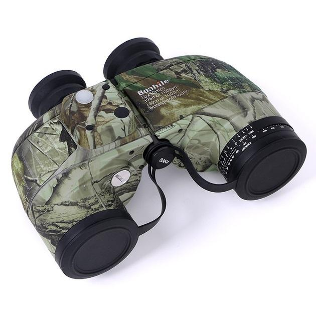 Бинокль Boshile 10X50 Admiral Camo с дальномерной сеткой (Камуфляж) Винница - изображение 4
