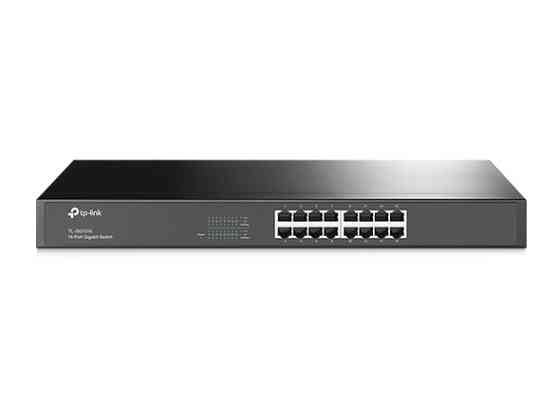 Комутатор TP-Link TL-SG1016, 16 портовий, 10/100/1000, 19" Вінниця
