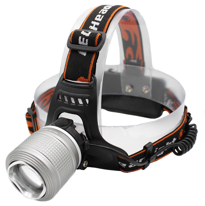 Налобний ліхтар X-Balog 2199, PL104, Акк., T6, білий та теплий Дніпро - фото 1