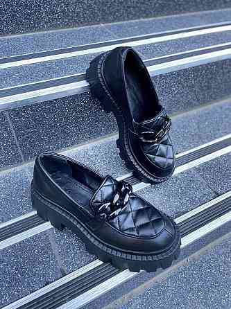Olli Туфлі жіночі OLLI T-4-21163 чорні (весна-осінь, шкіра натуральна) (4773) Коломия