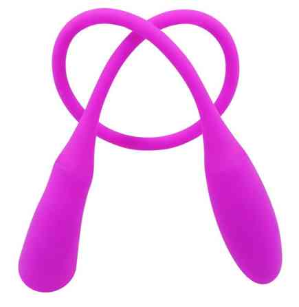 Гибкий двусторонний вибратор PRETTY LOVE - Snaky Vibe, BI-014327-2 Sex Aura Киев