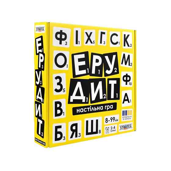 Настільна гра "Ерудит" 30619 українською мовою Вінниця
