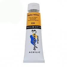 Фарба акрилова "System 3" 75мл 90775634 неаполітанська жовта, шт Київ - фото 1