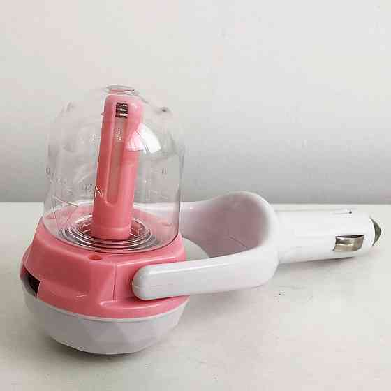 Зволожувач повітря авто, зволожувач повітря автомобільний Air Purifier BA-3. EX-785 Колір: рожевий Київ