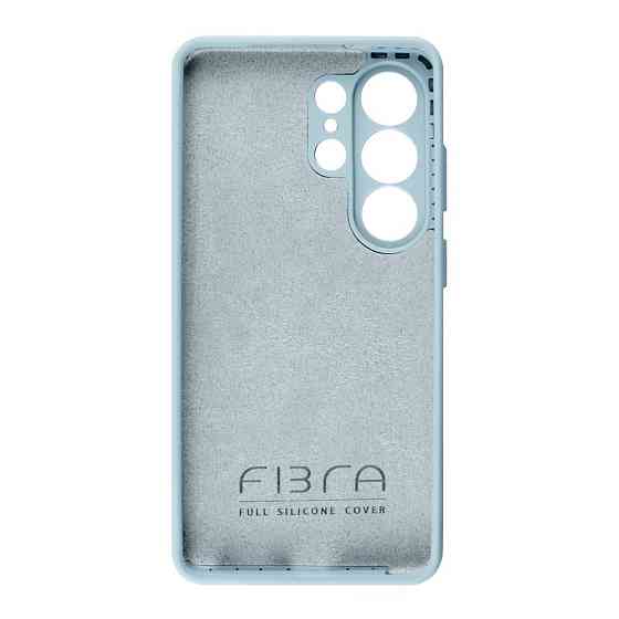 Samsung S26 Ultra S948 Чехол силиконовый Микрофибра (голубой) Одесса