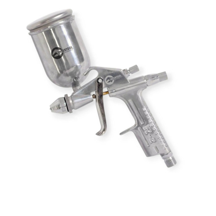 Пистолет покрасочный HP MINI d-0.5 с верх. металл. бачком 200мл, овальный факел Мукачево - изображение 1