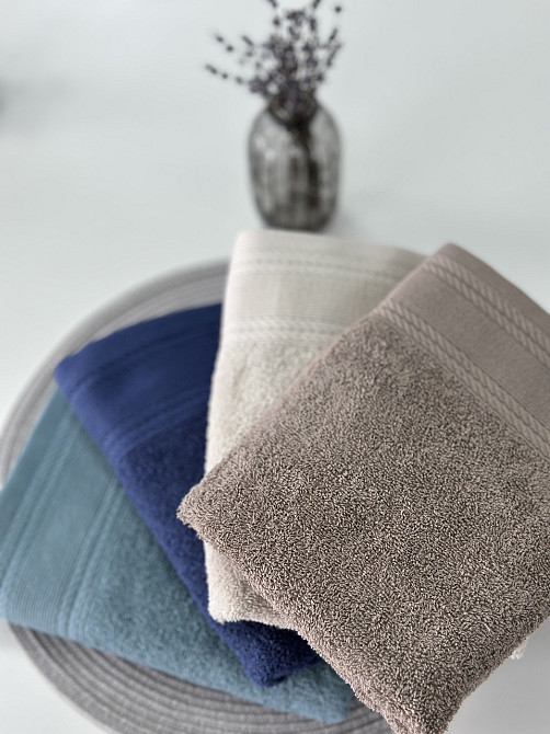 Махровий рушник IDEAL TEXTILE Легкий бриз 70х140 см 450 г/м2 100% бавовна Чернівці - фото 3