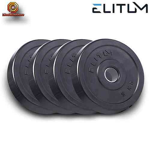 Набор композитные диски (блины) ELITUM для гантелей и штанги 4 штуки по 5 кг с диаметром отверстия 30мм Киев