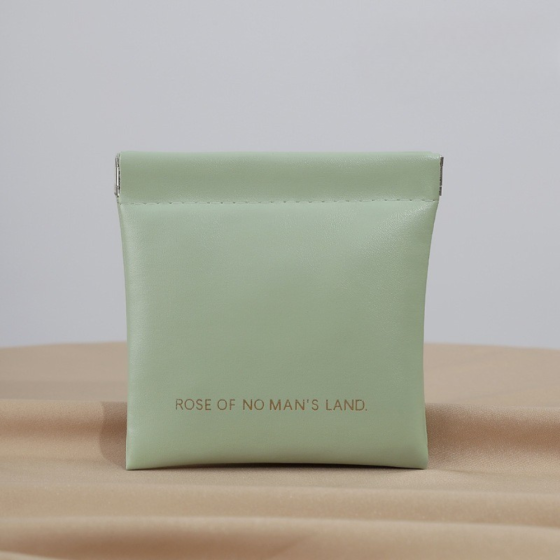 Косметичка для хранения аксессуаров портативная,футляр для мелочей на магнитной клипсе,зелёный Каменец-Подольский