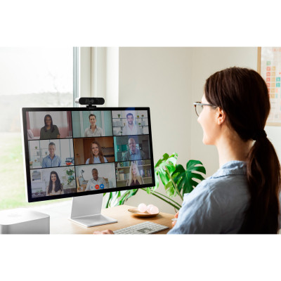 Веб-камера Sandberg Face-ID 2 HD 1080p Windows Hello USB-C/USB2.0 Black (134-40) Вінниця - фото 10