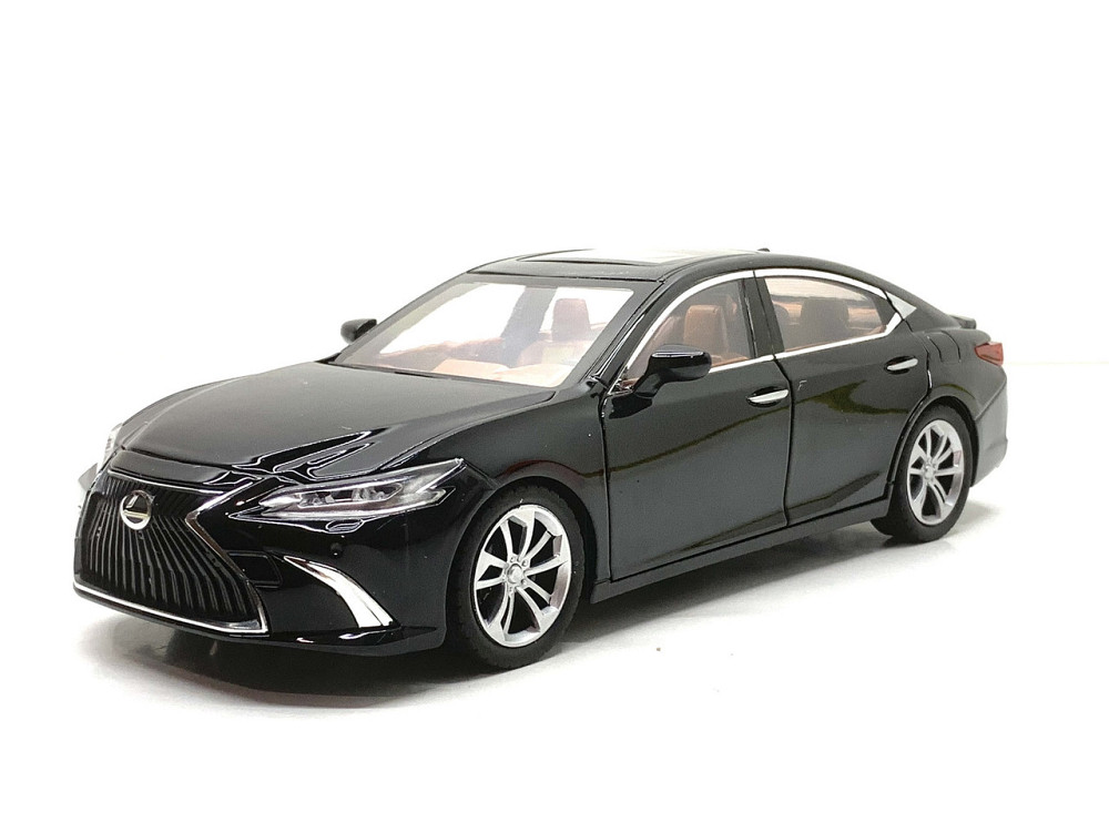 Машина Автосвіт Lexus ES інерційна відкриваються двері капот багажник 21см Чорний (AP-2030) Чернігів - фото 1