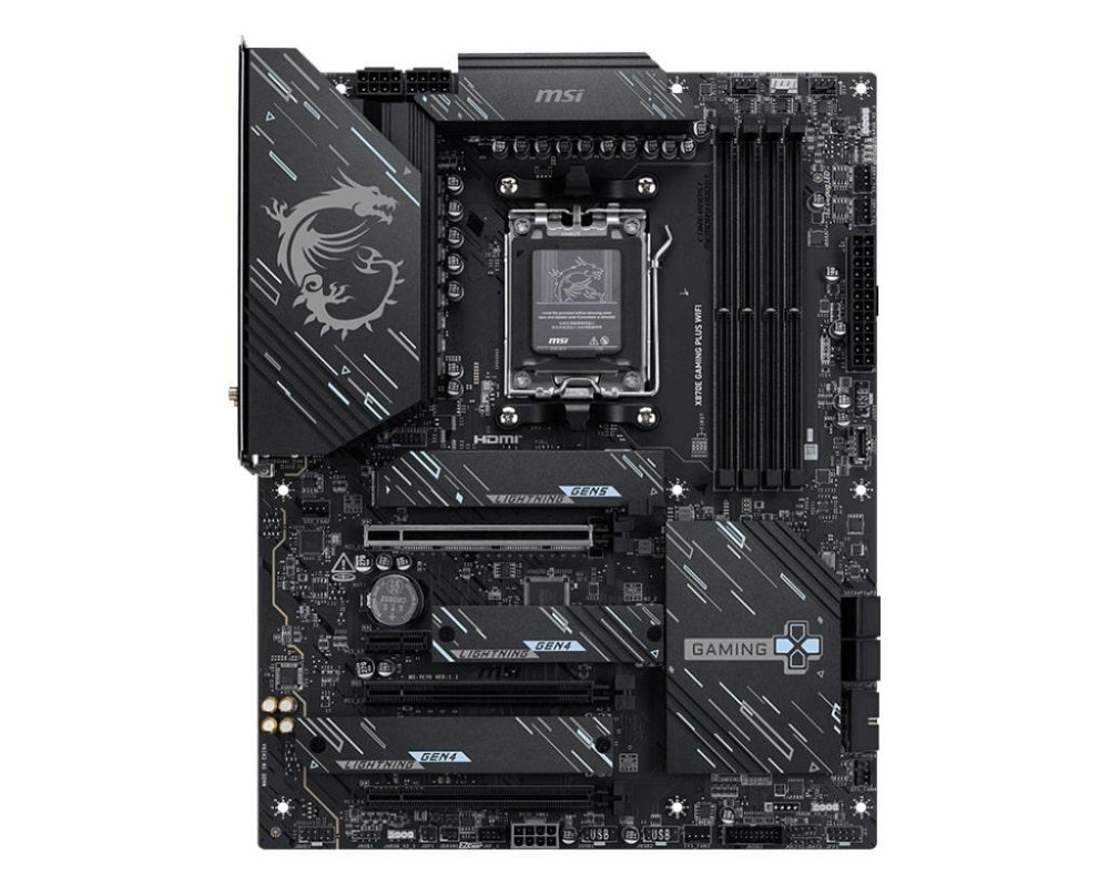 Материнська плата MSI X870E Gaming Plus WiFi Socket AM5 ATX Харків - фото 2