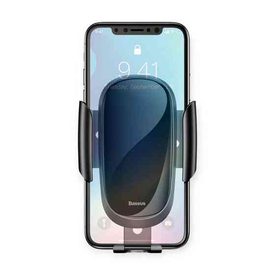 Підставка під телефон на дефлектор "автозатиск" під 4 - 6" телефони baseus Мукачево