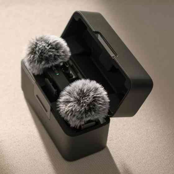 Бездротовий мікрофон DJI Mic Mini подвійний 2 TX + 1 RX + Case Type-C для iPhone Android Action 5 Pocket 3 Київ