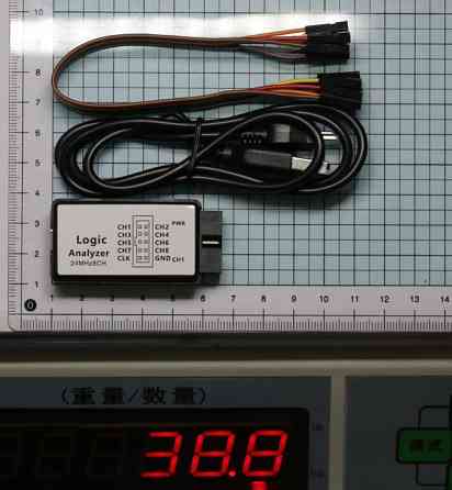 USB логічний аналізатор 24 МГц, 8-канальний, для MCU, ARM, PIC, тестування цифрових схем Київ