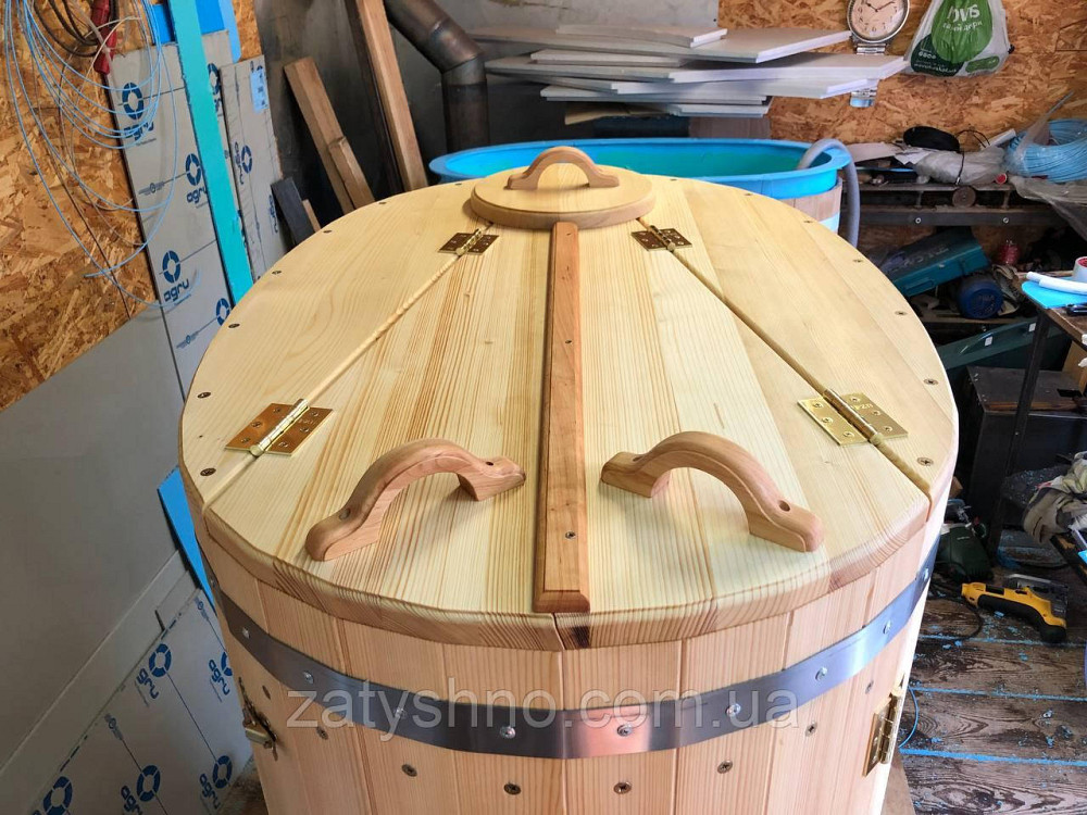 Фітобочка (90 см) з парогенератором в салон краси Київ - фото 4