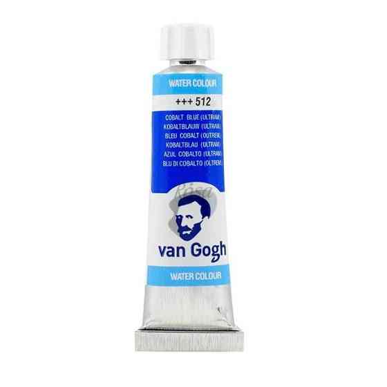 Краска акварельная Van Gogh (512) Кобальт синий (ультрамарин) туба 10 мл Royal Talens Киев