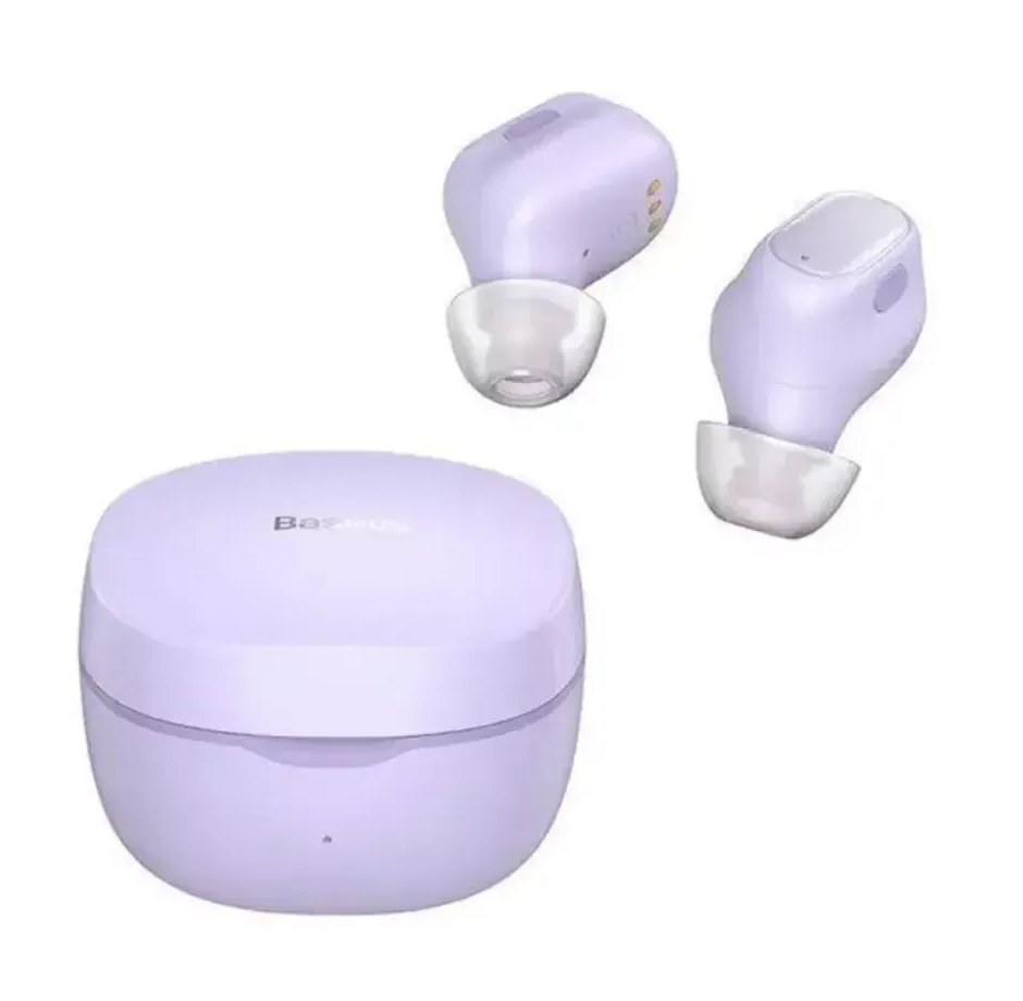 Бездротові навушники Baseus Bowie WM01 True Wireless Earphones Purple Одеса - фото 3