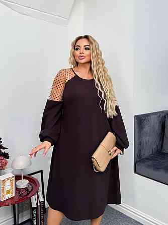 Жіноча сукня зі вставками з сіточки Одеса