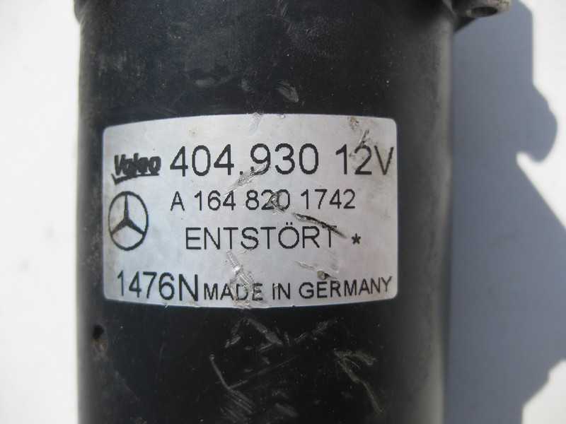 Mercedes-Benz  A1648201742 Моторчик склоочисника ML W164 GL X164 Одесса - изображение 3