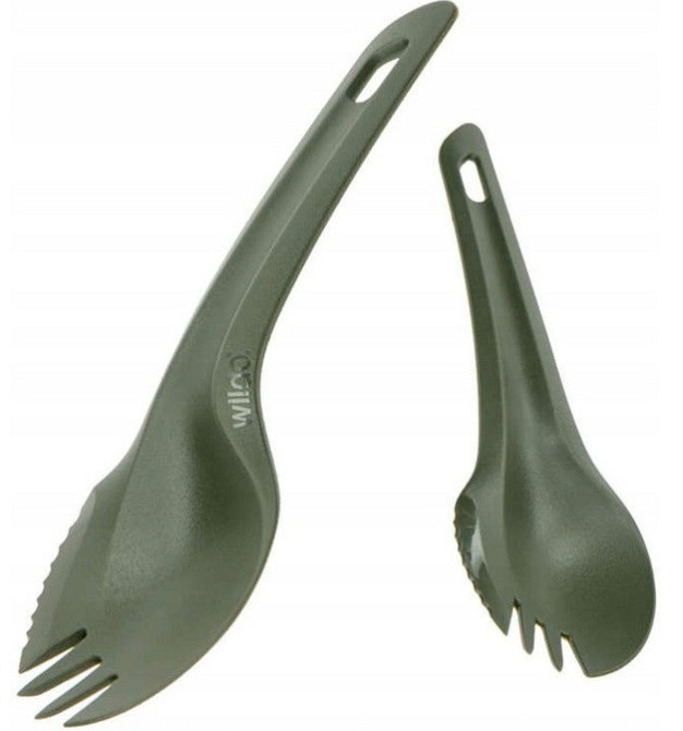 Туристичний Набір Посуди на 1 персону з 4 частин + карабін Wildo "Adventurer Travel" (14673101) Olive Нововолинськ - фото 7