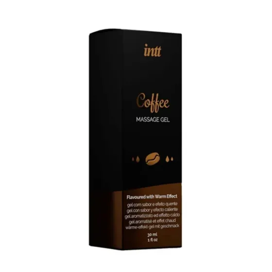 Съедобный массажный гель для интимных зон Intt Coffee (30 мл) Sex Aura Киев